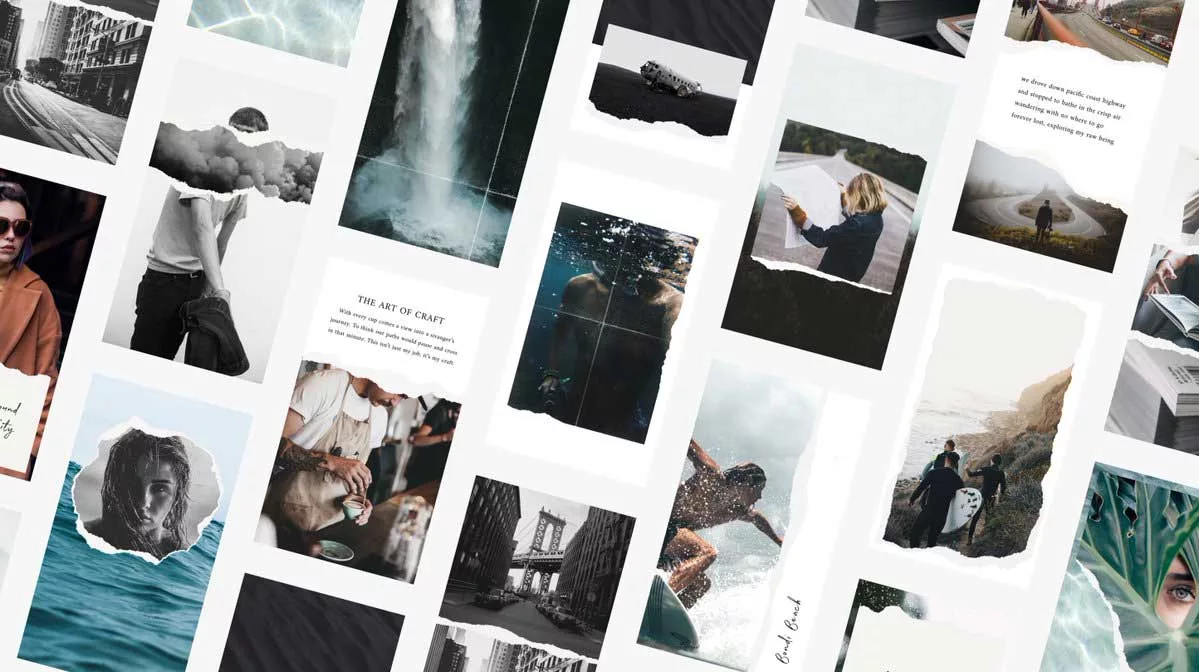 Приложение для сторис Unfold